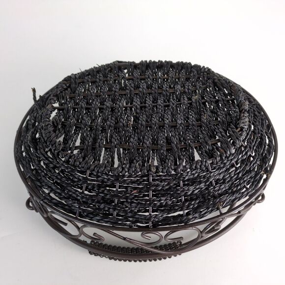 Celebrating Home Wire Carrying Basket for Casserole Bean Pots Double Handle - Picture 9 of 9